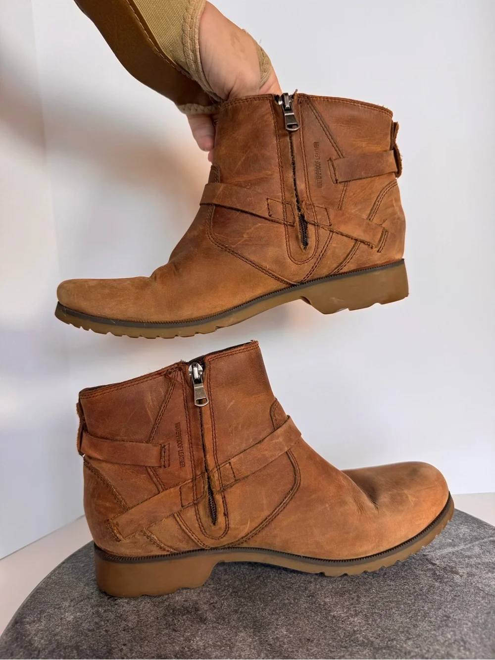 Teva leather boots